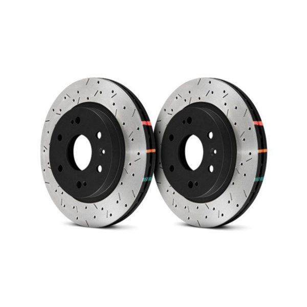 4000XS Drilled and Slotted Brake Rotor more details on - Зображення 2